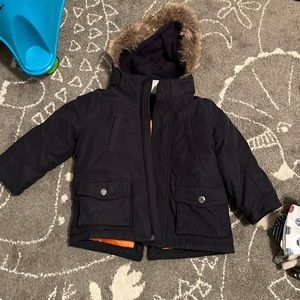 Baby/toddler blue parka